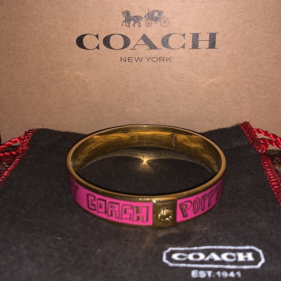 Coach poppy pink bracelet - Picture 4 of 8
